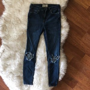 Free People skinny jeans